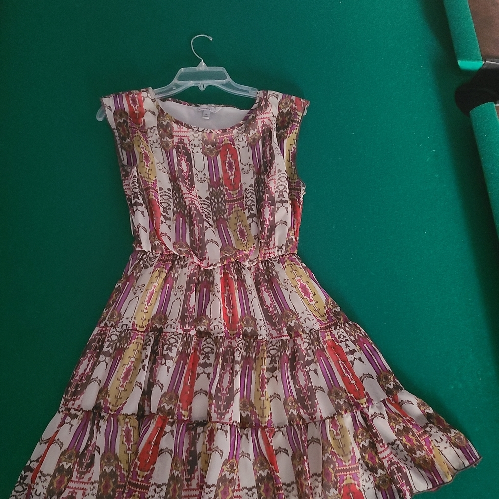 Ladies multi color dress